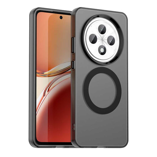 MagSafe-Hülle für Oppo Reno12 FS 5G / Reno12 FS 4G / Reno12 F 4G, Techsuit, CandyCase, Schwarz