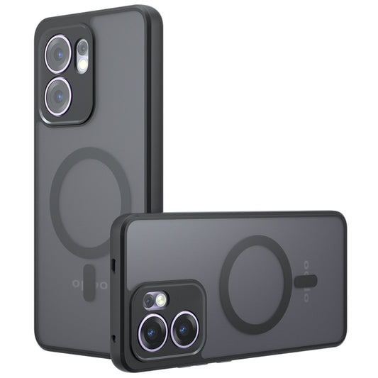 MagSafe-Hülle für Oppo Reno13 FS 5G / Reno13 F 4G / Reno13 F, Techsuit, PureFrost, Schwarz