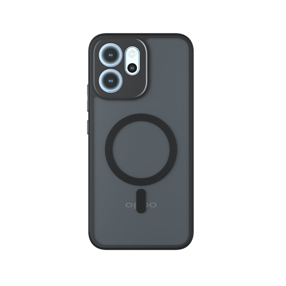 MagSafe-Hülle für Oppo Reno14 FS 5G / Reno14 F, Techsuit, PureFrost, Satin Schwarz