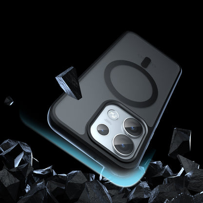 MagSafe-Hülle für Oppo Reno16 Pro, Techsuit, PureFrost, Satin Schwarz