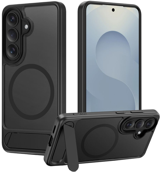 MagSafe Case for Samsung Galaxy S26 S942, Tech-Protect, Magrack, Matte Black