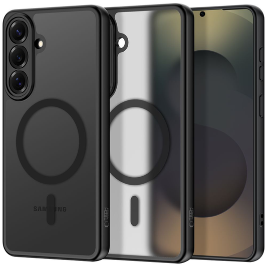 MagSafe Case for Samsung Galaxy S26 S942, Tech-Protect, BasicMag, Matte Black