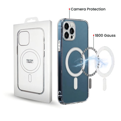 MagSafe-Hülle für Samsung Galaxy S26 Plus S947, OEM, 1800 Gauss, Transparent