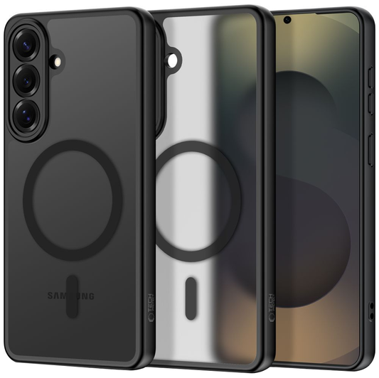 MagSafe Case for Samsung Galaxy S26 Plus S947, Tech-Protect, BasicMag, Matte Black