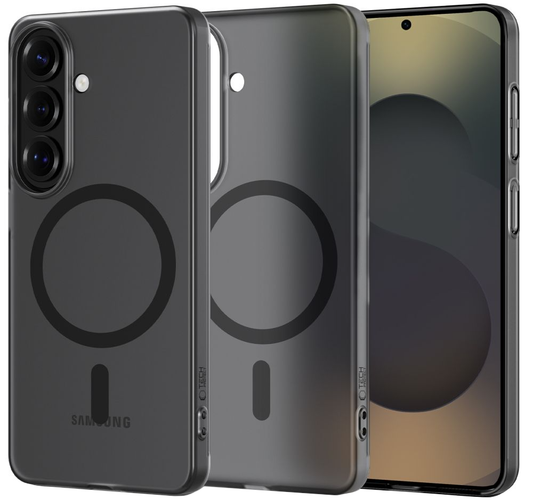 MagSafe Case for Samsung Galaxy S26 S942, Tech-Protect, MagSlim, Matte Black