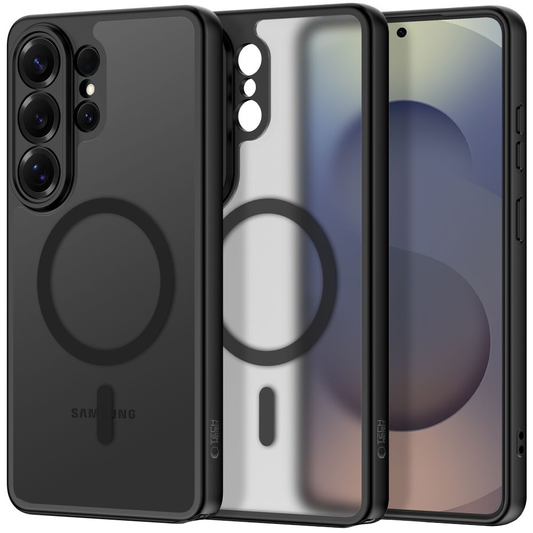 MagSafe Case for Samsung Galaxy S26 Ultra S948, Tech-Protect, BasicMag, Matte Black