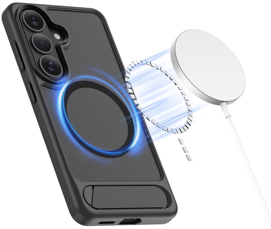 MagSafe Case for Samsung Galaxy S26 Plus S947, Tech-Protect, Magrack, Matte Black