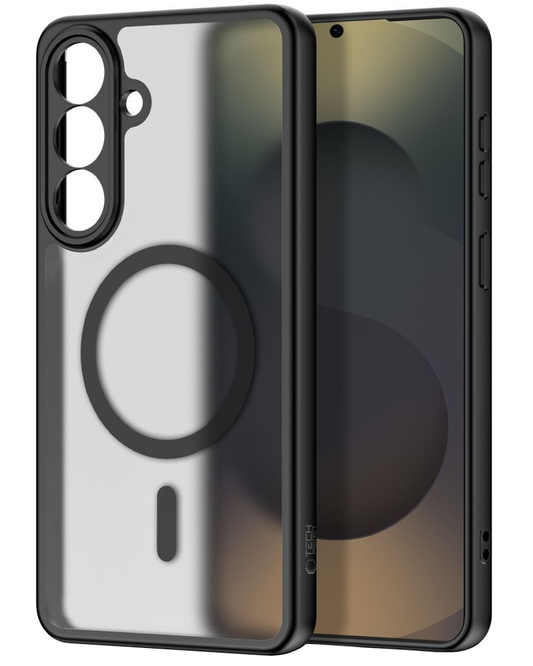 MagSafe Case for Samsung Galaxy S26 Plus S947, Tech-Protect, BasicMag, Matte Black