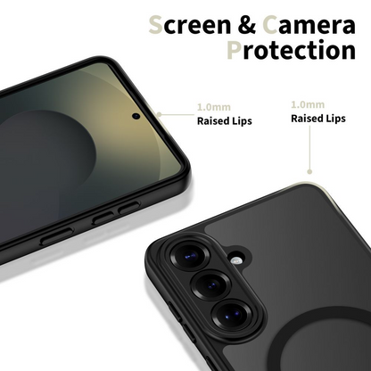MagSafe Case for Samsung Galaxy S26 S942, Tech-Protect, BasicMag, Matte Black