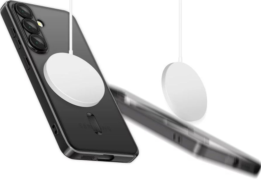 MagSafe Hülle für Samsung Galaxy S25 Edge S937, Tech-Protect, Magflex, Schwarz