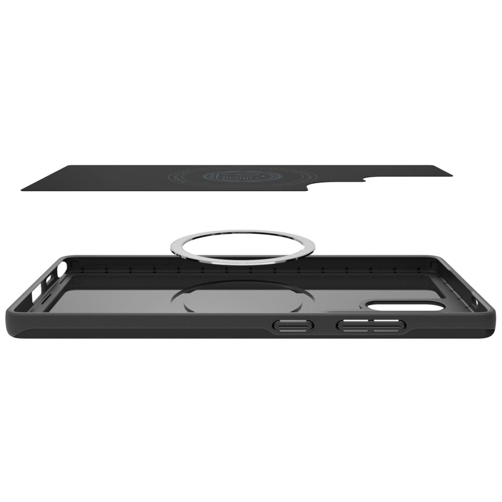 MagSafe Case for Samsung Galaxy S25 Ultra S938, Spigen, Thin Fit, Black ACS08946