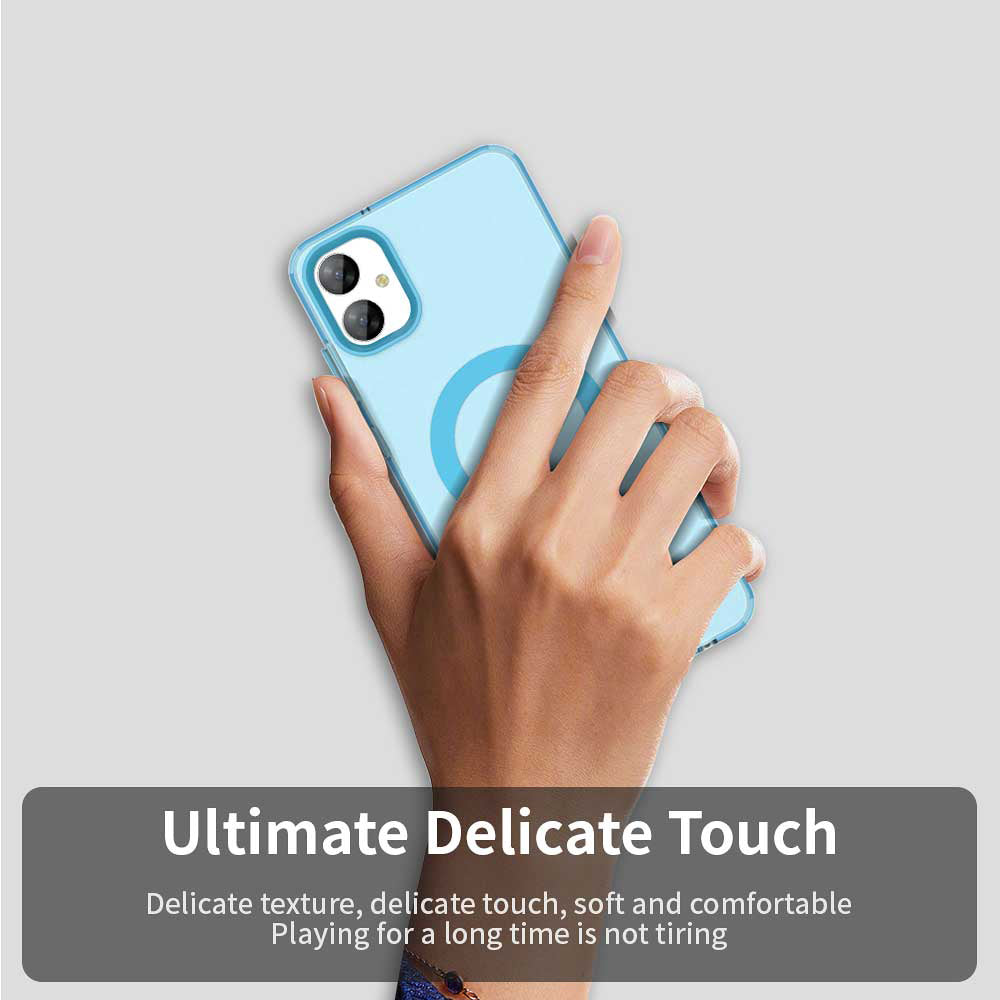 MagSafe Case for Samsung Galaxy A05 A055, Techsuit, CandyCase, Blue