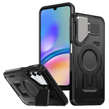 MagSafe-Hülle für Samsung Galaxy A05s A057, Techsuit, CamVault, Schwarz