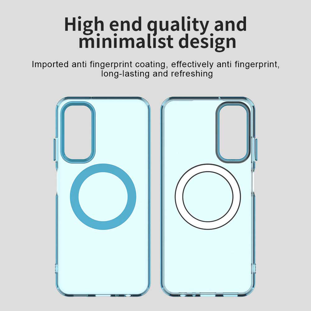 MagSafe Case for Samsung Galaxy A05s A057, Techsuit, CandyCase, Blue