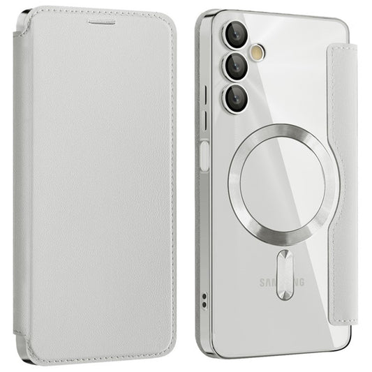 MagSafe Case for Samsung Galaxy A05s A057, Techsuit, SmartMag Book, Gray
