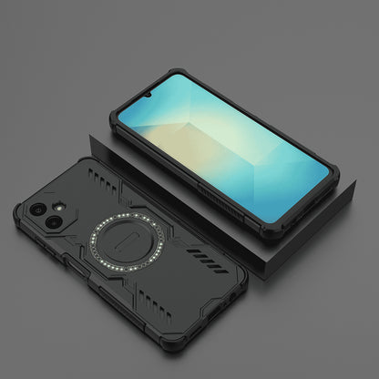 MagSafe-Hülle für Samsung Galaxy A06 A065, Techsuit, ArmorMag, Schwarz