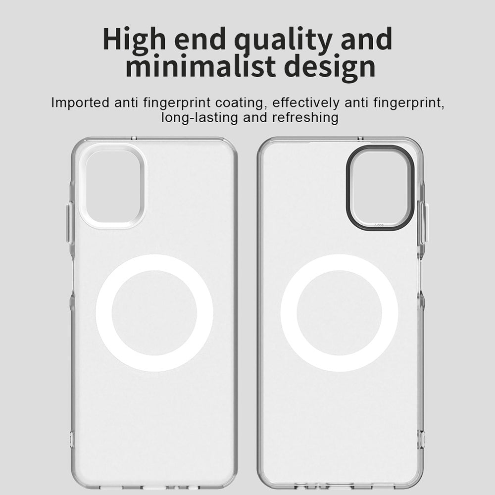 MagSafe-Hülle für Samsung Galaxy A06 A065, Techsuit, CandyCase, Weiß