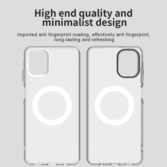 MagSafe-Hülle für Samsung Galaxy A06 A065, Techsuit, CandyCase, Weiß