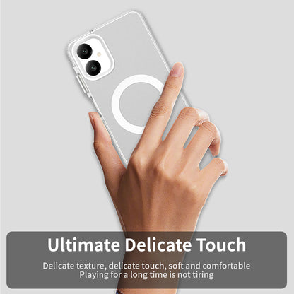 MagSafe-Hülle für Samsung Galaxy A06 A065, Techsuit, CandyCase, Weiß