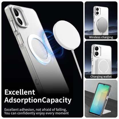MagSafe-Hülle für Samsung Galaxy A06 A065, Techsuit, CandyCase, Weiß