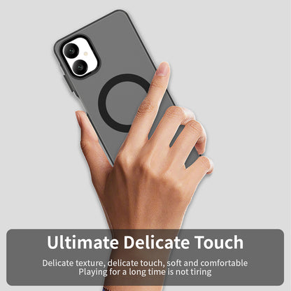 MagSafe-Hülle für Samsung Galaxy A06 A065, Techsuit, CandyCase, Schwarz