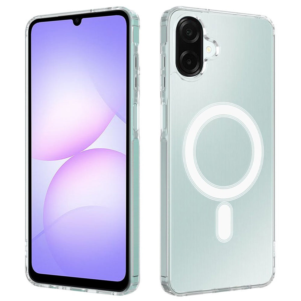 MagSafe-Hülle für Samsung Galaxy A07 4G A075, Techsuit, Pro, Transparent
