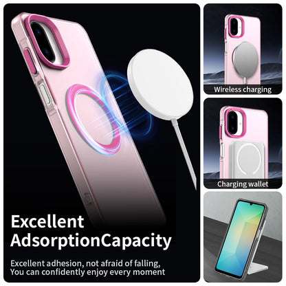 MagSafe-Hülle für Samsung Galaxy A07 4G A075, Techsuit, CandyCase, Rosa
