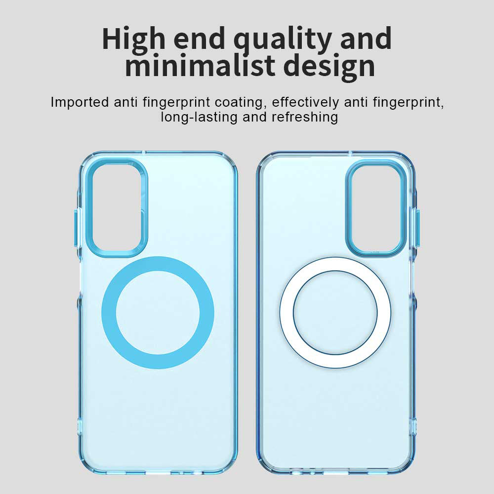 MagSafe Case for Samsung Galaxy A15 5G A156 / A15 A155, Techsuit, CandyCase, Blue