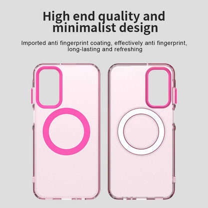 MagSafe Case for Samsung Galaxy A15 5G A156 / A15 A155, Techsuit, CandyCase, Pink