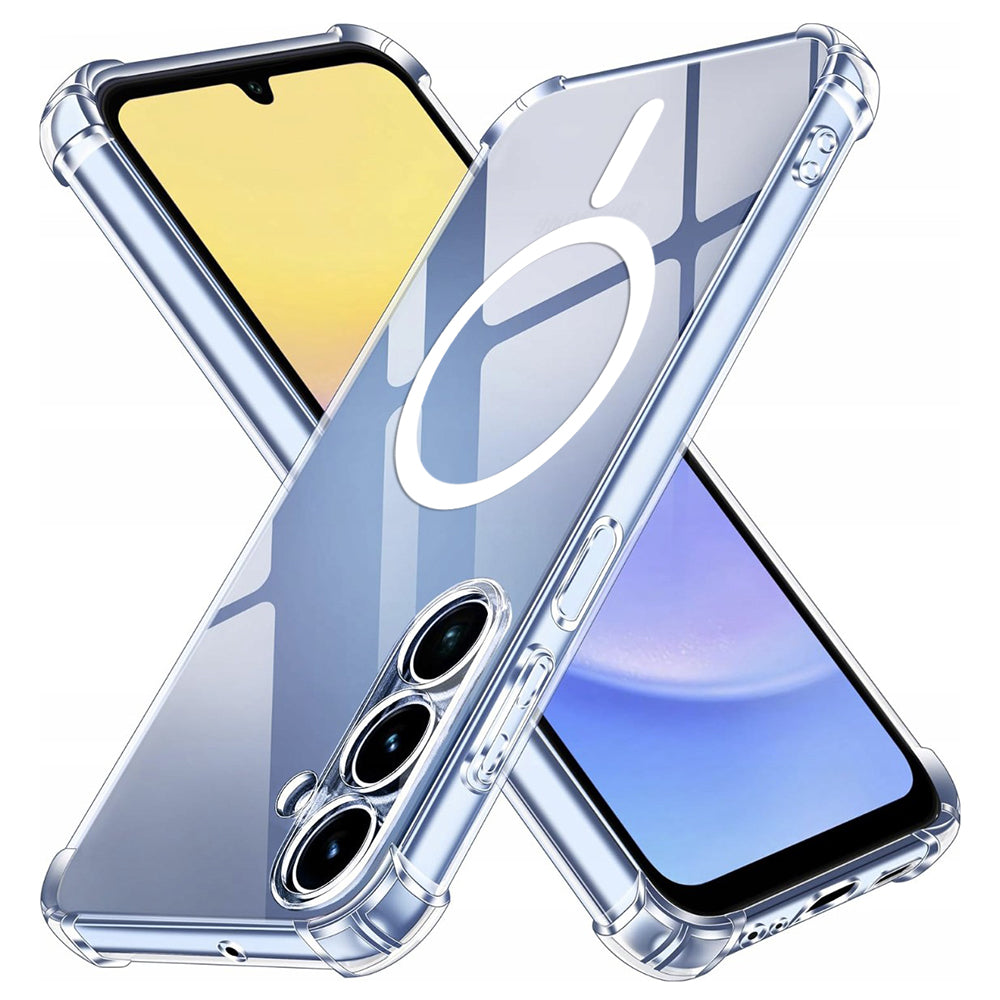 MagSafe Case for Samsung Galaxy A15 5G A156 / A15 A155, Techsuit, Shockproof, Transparent