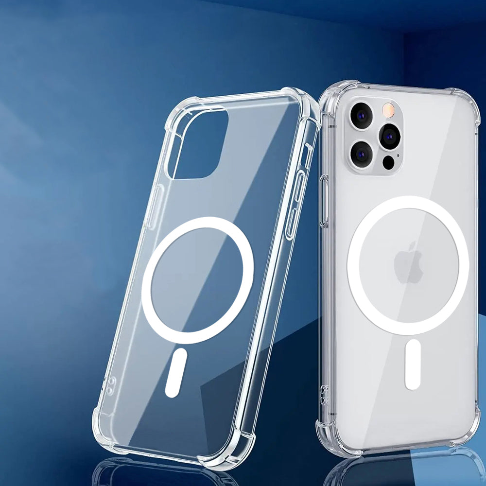 MagSafe Case for Samsung Galaxy A15 5G A156 / A15 A155, Techsuit, Shockproof, Transparent