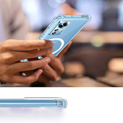 MagSafe Case for Samsung Galaxy A15 5G A156 / A15 A155, Techsuit, Shockproof, Transparent