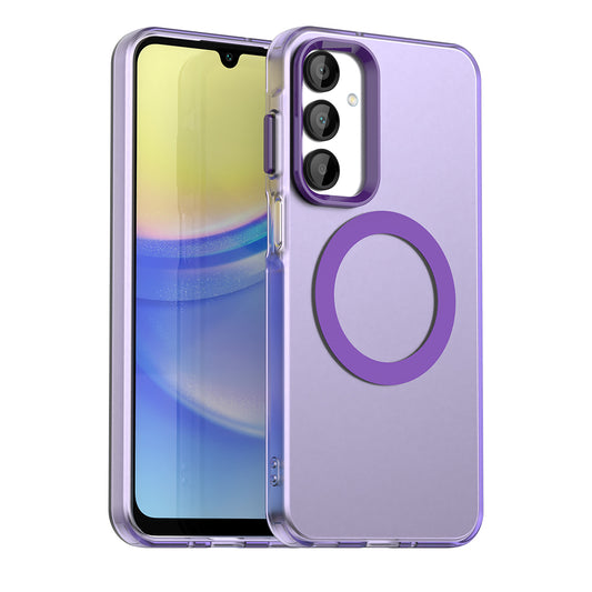 MagSafe-Hülle für Samsung Galaxy A16 5G A166 / A16 4G A165, Techsuit, CandyCase, Lila