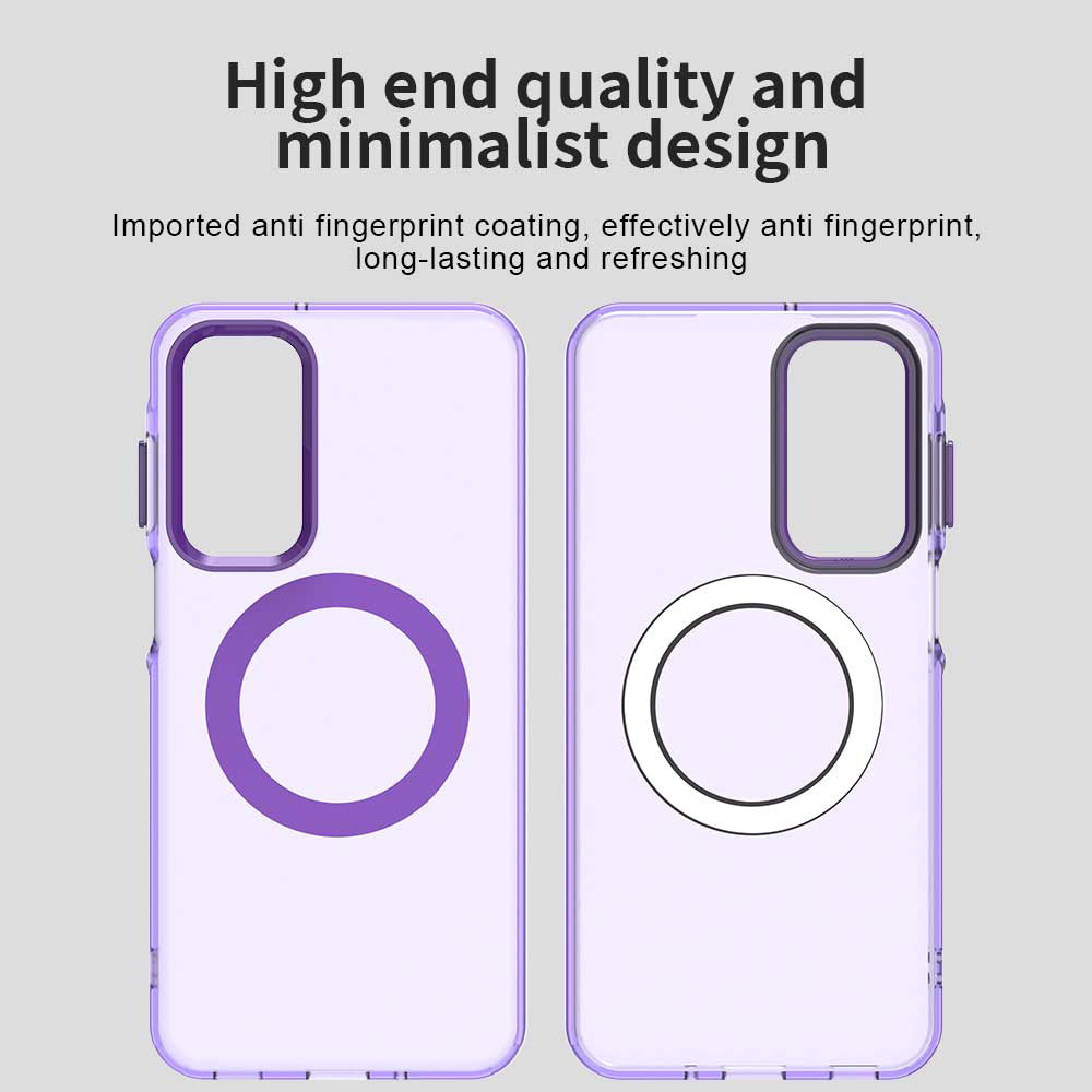 MagSafe Case for Samsung Galaxy A16 5G A166 / A16 4G A165, Techsuit, CandyCase, Purple