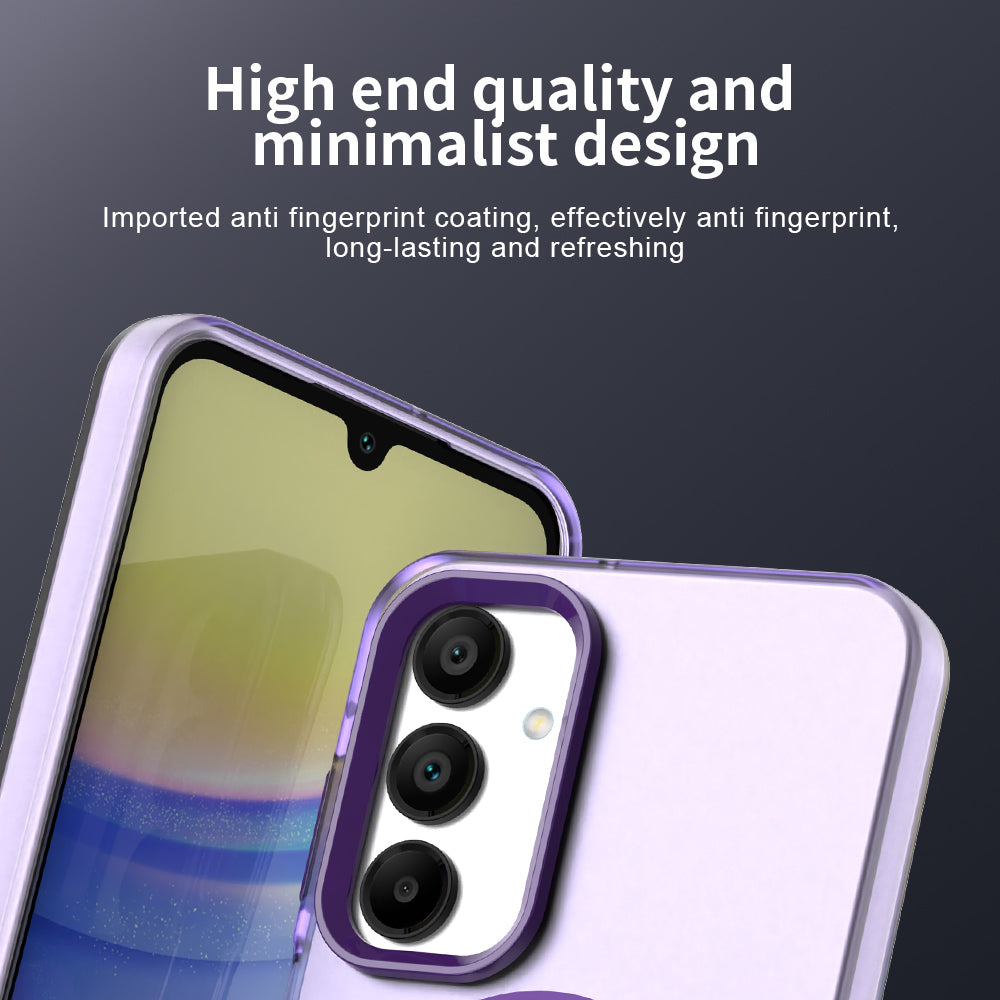 MagSafe Case for Samsung Galaxy A16 5G A166 / A16 4G A165, Techsuit, CandyCase, Purple