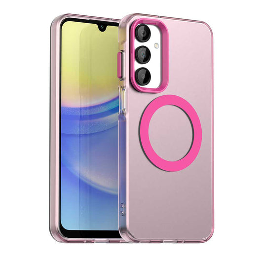 MagSafe-Hülle für Samsung Galaxy A16 5G A166 / A16 4G A165, Techsuit, CandyCase, Rosa