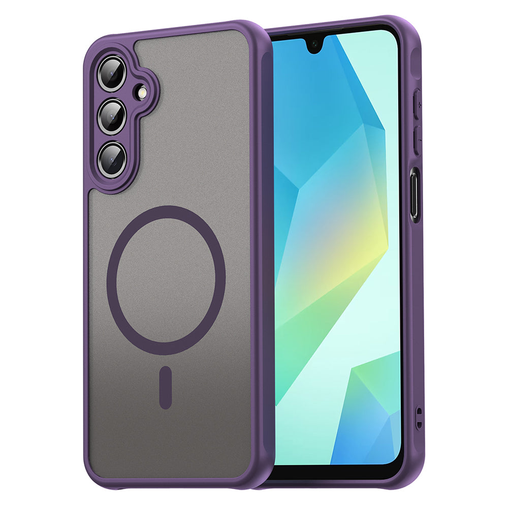 MagSafe Case for Samsung Galaxy A16 5G A166 / A16 4G A165, Techsuit, HaloFrost II, Purple