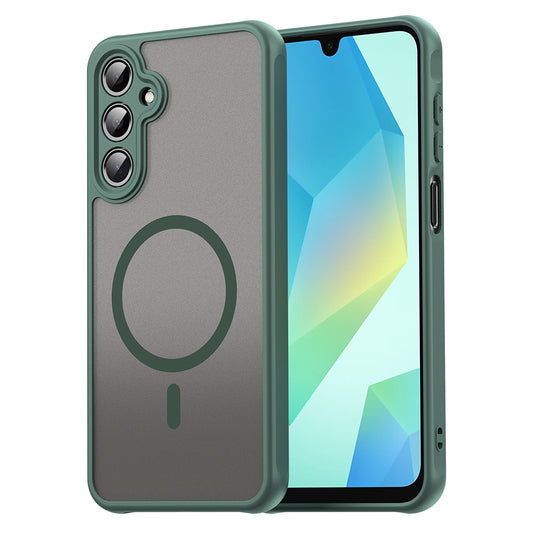 MagSafe-Hülle für Samsung Galaxy A16 5G A166 / A16 4G A165, Techsuit, HaloFrost II, Grün