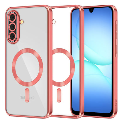 MagSafe-Hülle für Samsung Galaxy A17 4G / A17 5G, Techsuit, Luxury Crystal, Rot