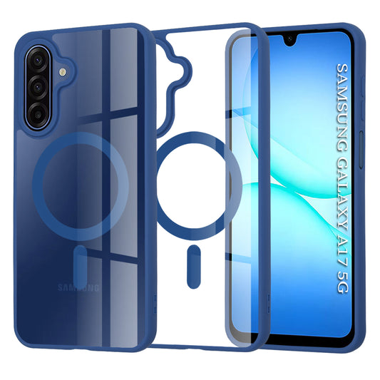 MagSafe-Hülle für Samsung Galaxy A17 4G / A17 5G, Techsuit, Pro, Blau