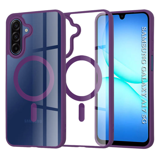 MagSafe-Hülle für Samsung Galaxy A17 4G / A17 5G, Techsuit, Pro, Lila