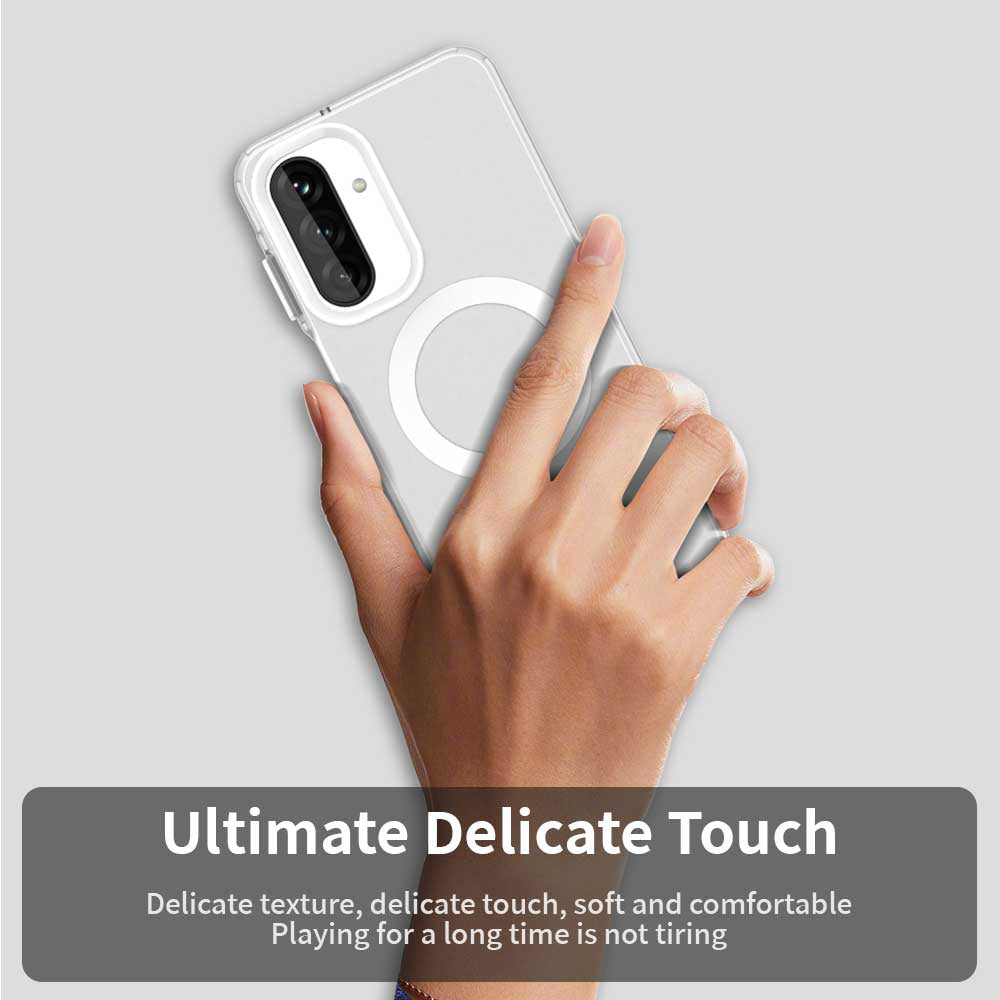 MagSafe-Hülle für Samsung Galaxy A17 5G, Techsuit, CandyCase, Weiß
