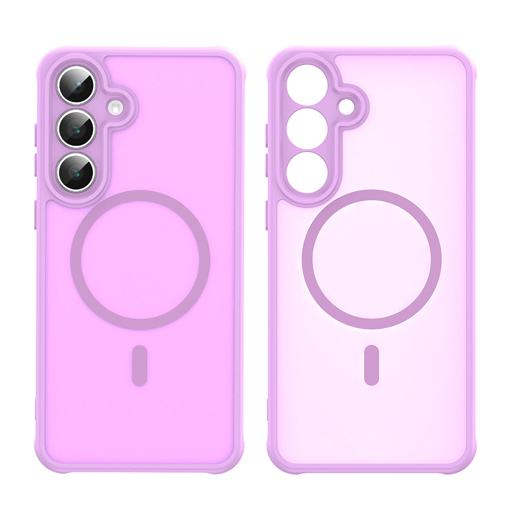 MagSafe-Hülle für Samsung Galaxy A17 5G, Techsuit, HaloFrost II, Rosa