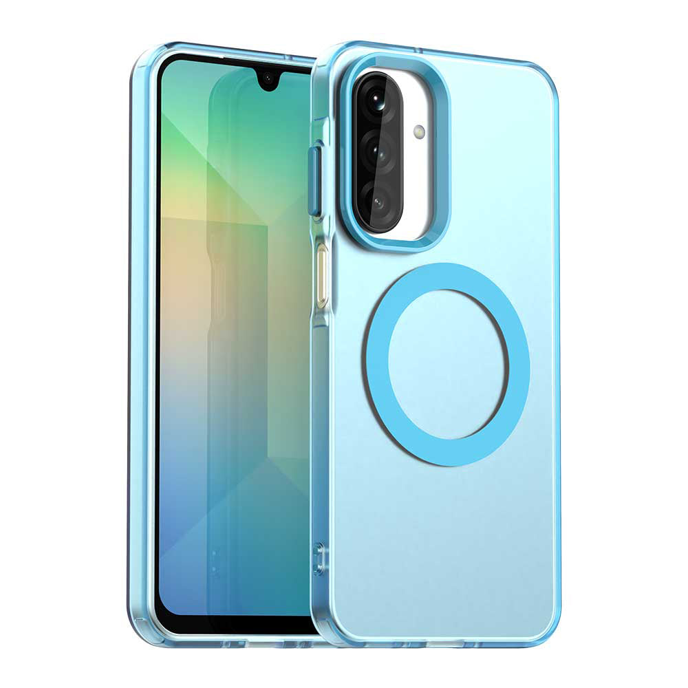 MagSafe-Hülle für Samsung Galaxy A26 A266, Techsuit, CandyCase, Blau