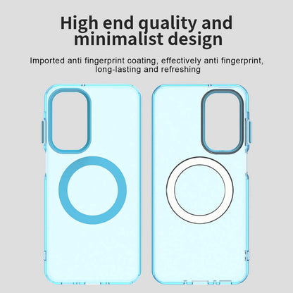 MagSafe-Hülle für Samsung Galaxy A26 A266, Techsuit, CandyCase, Blau