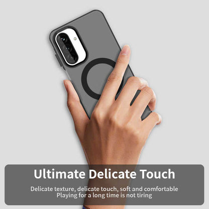MagSafe-Hülle für Samsung Galaxy A26 A266, Techsuit, CandyCase, Schwarz