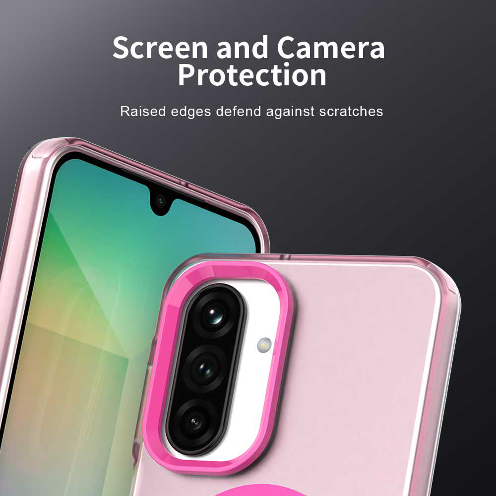 MagSafe-Hülle für Samsung Galaxy A27 5G, Techsuit, CandyCase, Rosa