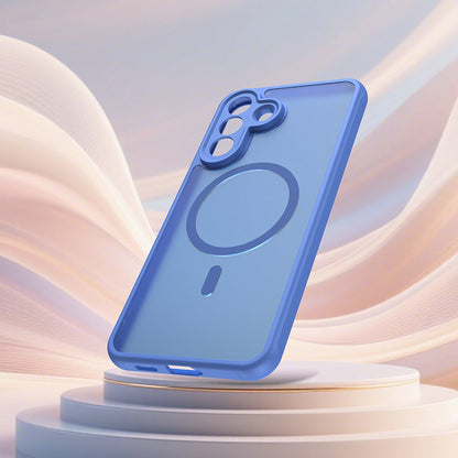 MagSafe-Hülle für Samsung Galaxy A27 5G, Techsuit, HaloFrost II, Blau