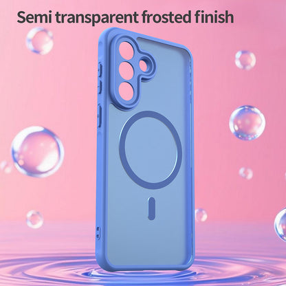 MagSafe-Hülle für Samsung Galaxy A27 5G, Techsuit, HaloFrost II, Blau