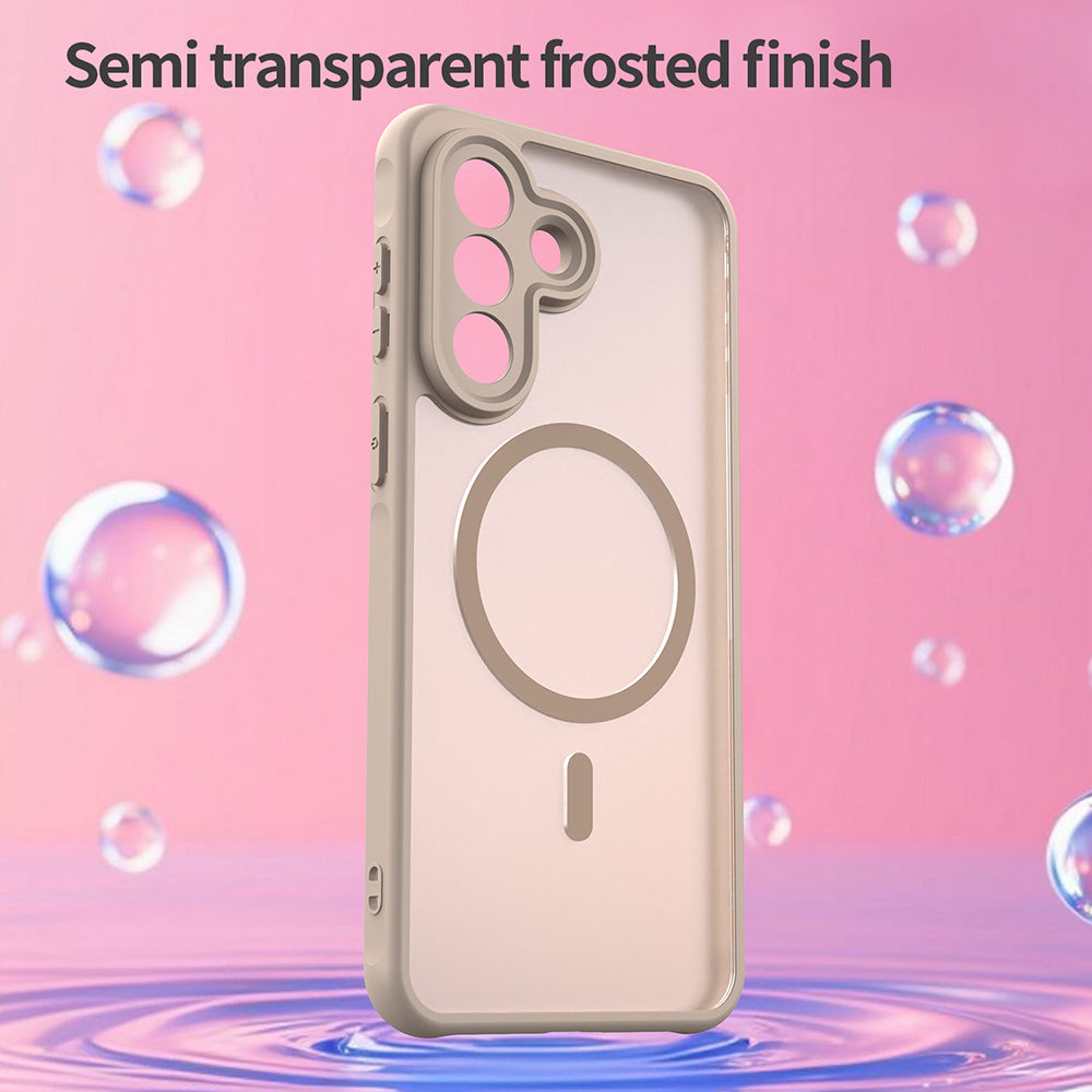 MagSafe-Hülle für Samsung Galaxy A27 5G, Techsuit, HaloFrost II, Gold